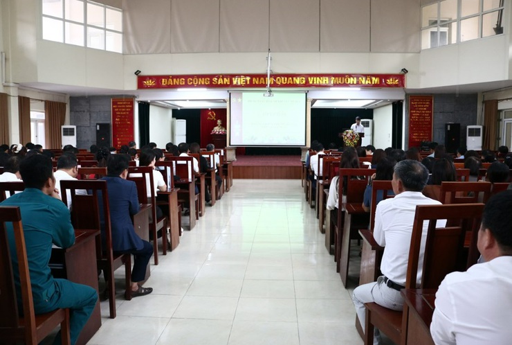 Trung tâm chính trị khu vực Mỹ Đức tập huấn kỹ năng, nghiệp vụ tiếp công dân, Luật khiếu nại và Luật tố cáo- Ảnh 1.