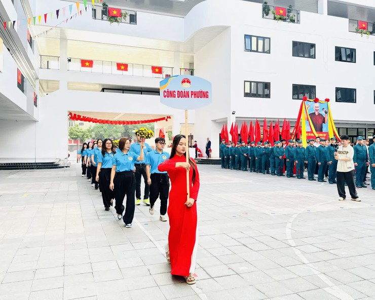 PHƯỜNG KIM LIÊN KHAI MẠC ĐẠI HỘI THỂ DỤC THỂ THAO LẦN THỨ I NĂM 2025- Ảnh 14.