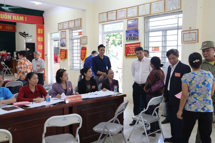 Kết quả bầu cử Tổ trưởng Tổ dân phố phường Từ Liêm 
Nhiệm kỳ 2025 - 2028

- Ảnh 6.