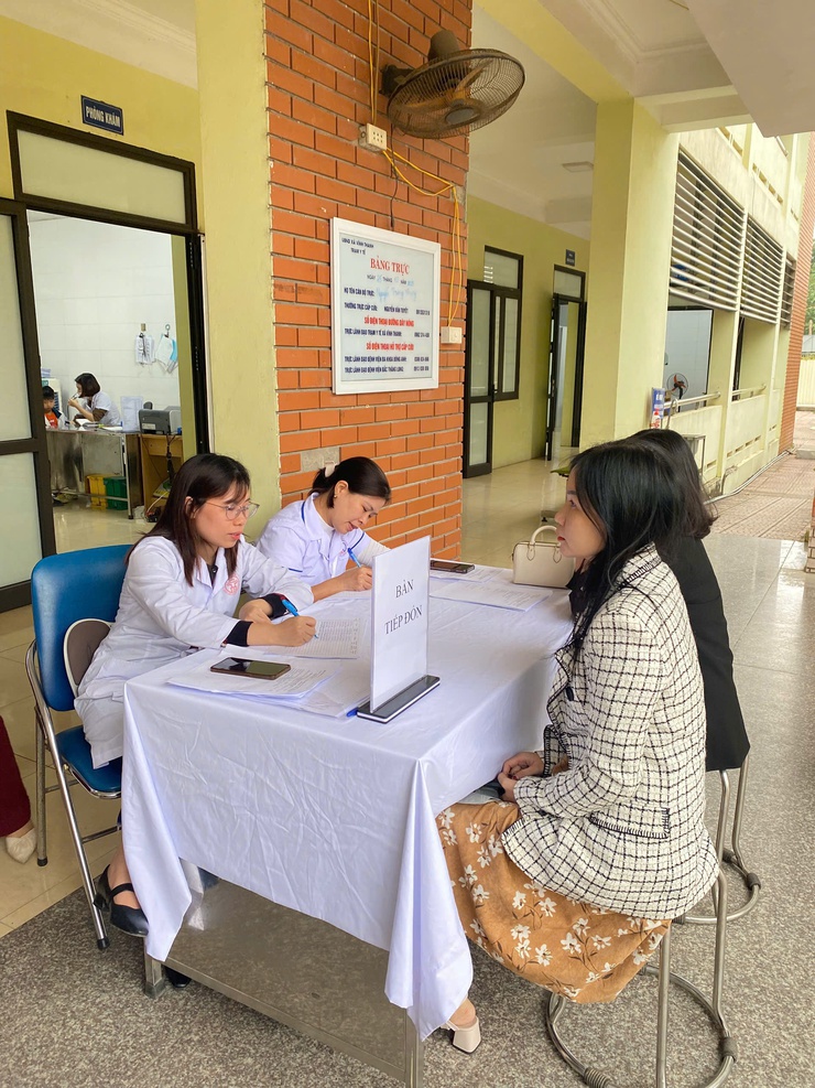 XÃ VĨNH THANH TỔ CHỨC KHÁM TẦM SOÁT, PHÁT HIỆN SỚM UNG THƯ VÚ, UNG THƯ CỔ TỬ CUNG CHO PHỤ NỮ TRÊN ĐỊA BÀN- Ảnh 7.