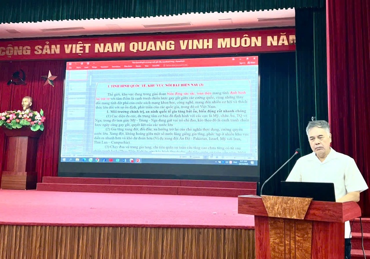 HỘI CỰU CHIẾN BINH XÃ VĨNH THANH TỔ CHỨC HỘI NGHỊ THÔNG TIN THỜI SỰ CHO HỘI VIÊN- Ảnh 3.