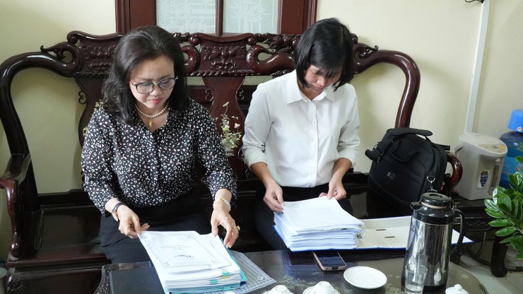 Kiểm tra ATTP tại trường Mầm non và Tiểu học Phượng Dực- Ảnh 3.