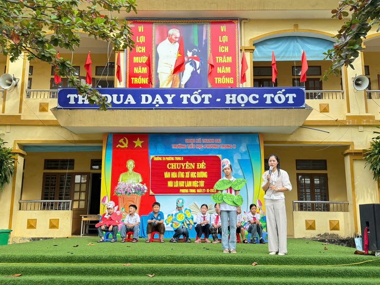 CHUYÊN ĐỀ "VĂN HÓA ỨNG XỬ HỌC ĐƯỜNG – NÓI LỜI HAY, LÀM VIỆC TỐT"- Ảnh 2.