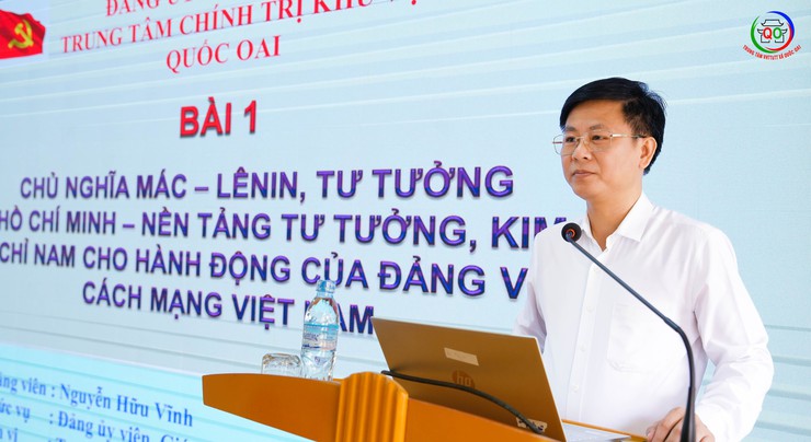 Khai giảng lớp bồi dưỡng lý luận chính trị dành cho Đảng viên mới khoá II năm 2025- Ảnh 3.