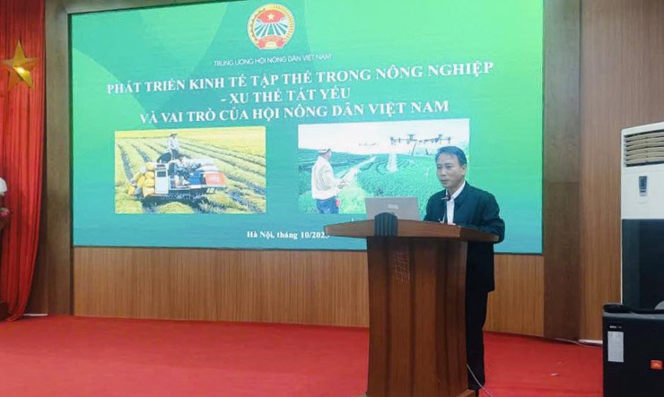 BTV Hội nông dân xã Quốc Oai tổ chức lớp tập huấn với Chuyên đề: Phát triển kinh tế tập thể trong nông nghiệp- xu thế tất yếu và vài trò của Hội Nông dân Việt Nam- Ảnh 2.