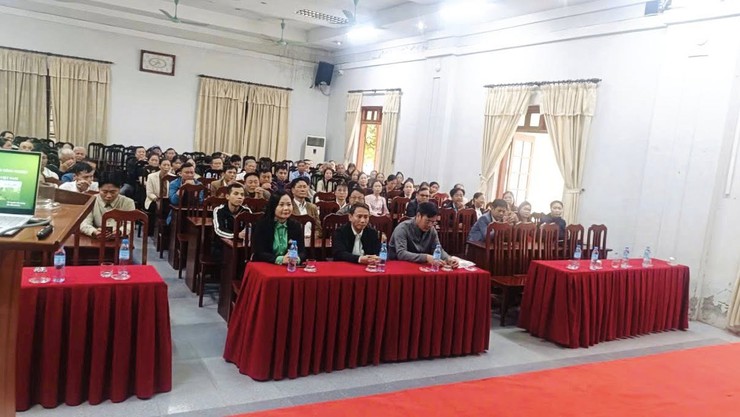 BTV Hội nông dân xã Quốc Oai tổ chức lớp tập huấn với Chuyên đề: Phát triển kinh tế tập thể trong nông nghiệp- xu thế tất yếu và vài trò của Hội Nông dân Việt Nam- Ảnh 1.