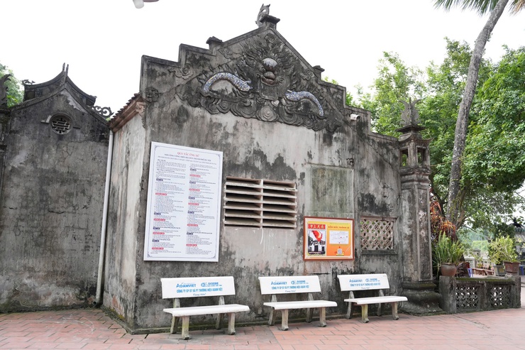 HÒA XÁ GẮN BIỂN CÔNG TRÌNH SỐ HÓA DI TÍCH QUỐC GIA ĐỀN ĐỨC THÁNH CẢ- Ảnh 6.