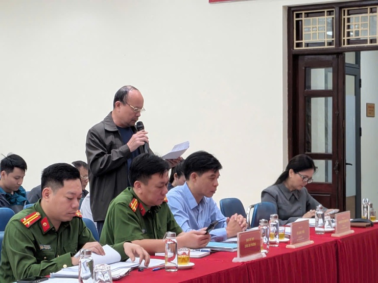 HỘI ĐỒNG NGHĨA VỤ QUÂN SỰ PHƯỜNG LÁNG, THÀNH PHỐ HÀ NỘI TỔ CHỨC HỘI NGHỊ XÉT DUYỆT TIÊU CHUẨN TUỔI ĐỜI, CHÍNH TRỊ, ĐẠO ĐỨC, VĂN HÓA NAM CÔNG DÂN SẴN SÀNG NHẬP NGŨ NĂM 2026- Ảnh 4.