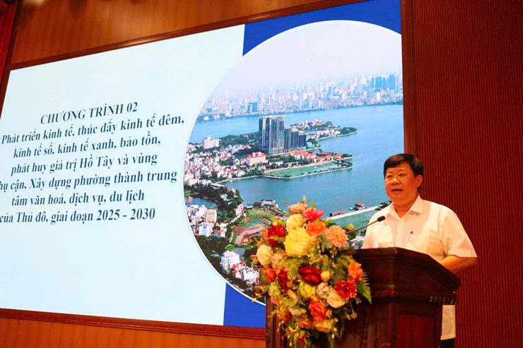 Phường Tây Hồ: Thông báo kết quả Đại hội Đảng bộ Thành phố lần thứ XVIII và triển khai các Chương trình, Kế hoạch công tác toàn khóa, nhiệm kỳ 2025–2030- Ảnh 3.