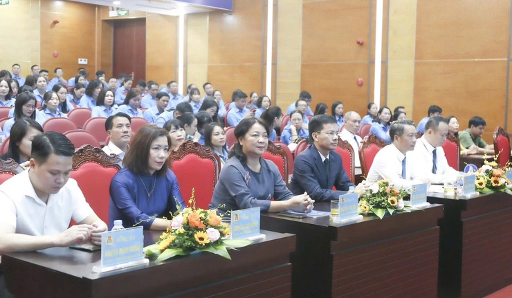 ĐẠI HỘI CÔNG ĐOÀN XÃ SÓC SƠN LẦN THỨ I, NHIỆM KỲ 2025-2030: ĐOÀN KẾT – DÂN CHỦ - KỶ CƯƠNG - PHÁT TRIỂN- Ảnh 4.