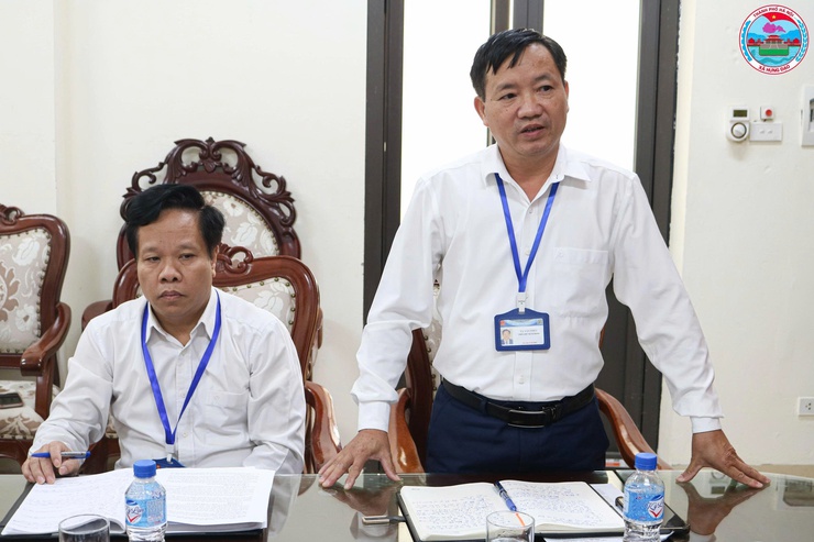 BAN KINH TẾ - NGÂN SÁCH HĐND XÃ HƯNG ĐẠO TRIỂN KHAI GIÁM SÁT CÔNG TÁC BẢO VỆ MÔI TRƯỜNG NĂM 2025- Ảnh 8.