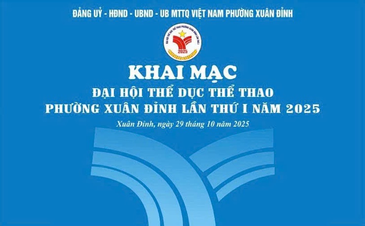 Hướng tới Đại hội Thể dục Thể thao phường Xuân Đỉnh lần thứ I năm 2025- Ảnh 3.