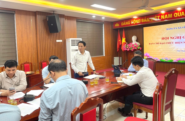 BAN CHỈ ĐẠO THỰC HIỆN NGHỊ QUYẾT 57-NQ/TW XÃ VĨNH THANH TỔ CHỨC HỘI NGHỊ GIAO BAN THÁNG 10 NĂM 2025- Ảnh 9.