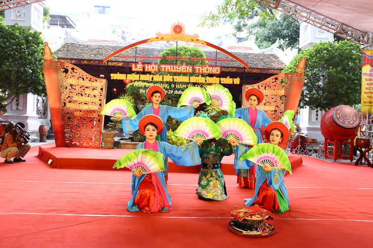 Phường Ba Đình: Tổ chức lễ hội truyền thống tại đền Quán Thánh- Ảnh 13.