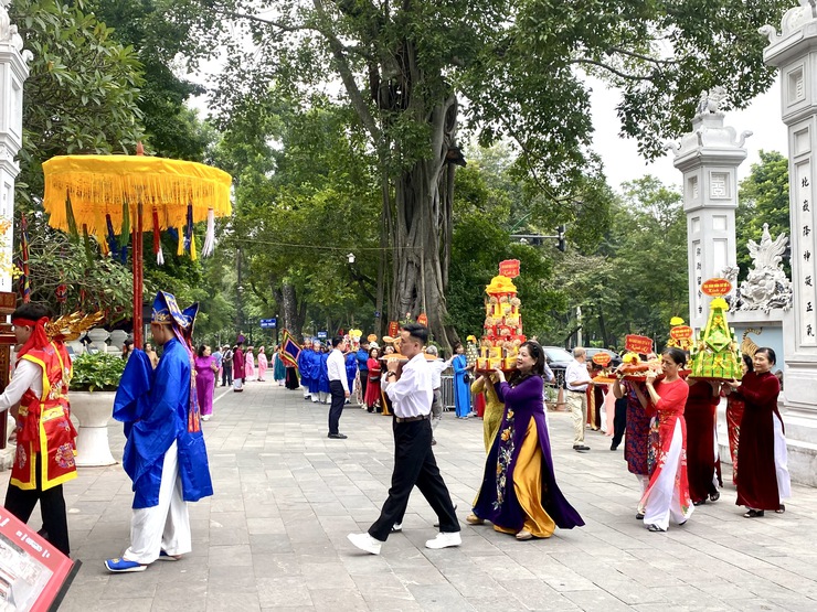 Phường Ba Đình: Tổ chức lễ hội truyền thống tại đền Quán Thánh- Ảnh 2.