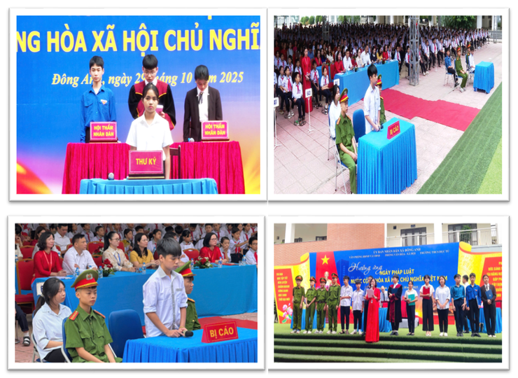 UBND XÃ ĐÔNG ANH TỔ CHỨC THÀNH CÔNG BUỔI LỄ HƯỞNG ỨNG “NGÀY PHÁP LUẬT NƯỚC CỘNG HÒA XÃ HỘI CHỦ NGHĨA VIỆT NAM” NĂM 2025- Ảnh 3.