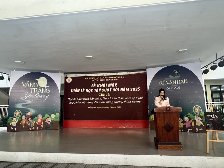 Phường Đống Đa khai mạc "Tuần lễ hưởng ứng học tập suốt đời" năm 2025- Ảnh 3.