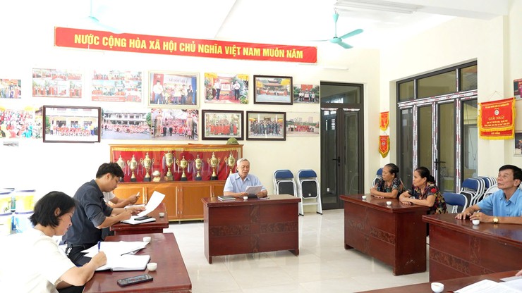 Đoàn kiểm tra số 2 kiểm tra, chấm điểm Cuộc thi “giữ gìn thôn sáng – xanh – sạch – đẹp – an toàn” tháng 9/2025 - Ảnh 1.