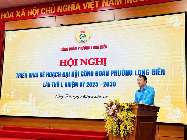 Thành lập Công đoàn phường Long Biên- Ảnh 3.