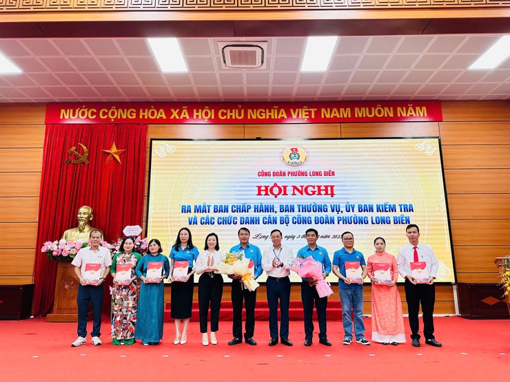 Thành lập Công đoàn phường Long Biên- Ảnh 1.