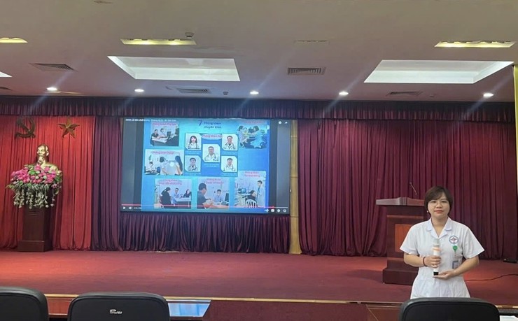 BVĐK Sóc Sơn tập huấn nâng cao năng lực và kỹ năng giao tiếp, ứng xử xây dựng phong cách phục vụ chuyên nghiệp, tận tâm- Ảnh 2.