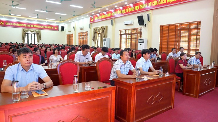 Xã Dương Hoà tổ chức Lễ khai mạc và phát động hưởng ứng Tuần Lễ học tập suốt đời năm 2025- Ảnh 1.