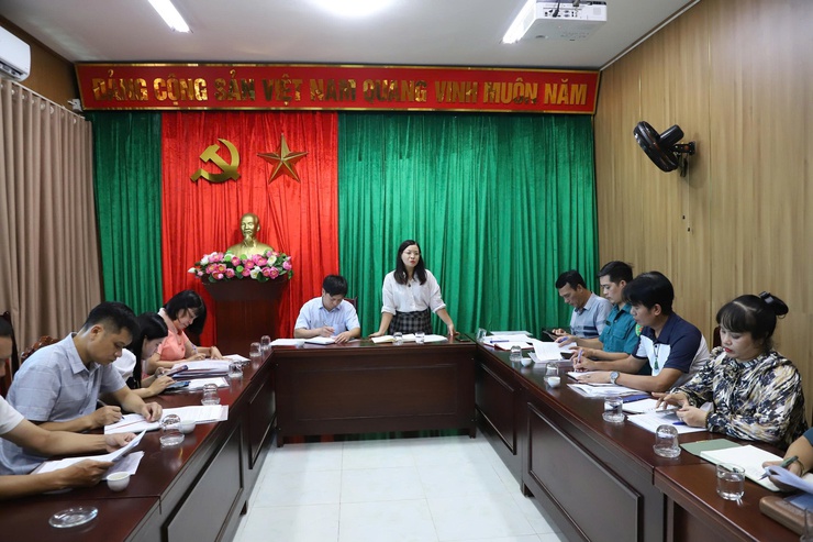 XÃ HỒNG VÂN TỔ CHỨC HỘI NGHỊ TRIỂN KHAI KẾ HOẠCH ĐẠI HỘI THỂ DỤC THỂ THAO XÃ LẦN THỨ I NĂM 2025- Ảnh 1.