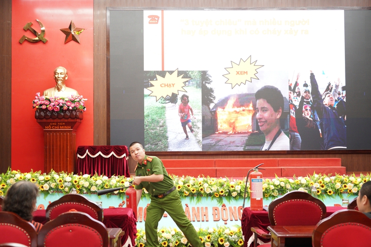 Phường Chương Mỹ tuyên truyền, tập huấn kiến thức về phòng cháy chữa cháy và cứu nạn, cứu hộ- Ảnh 8.