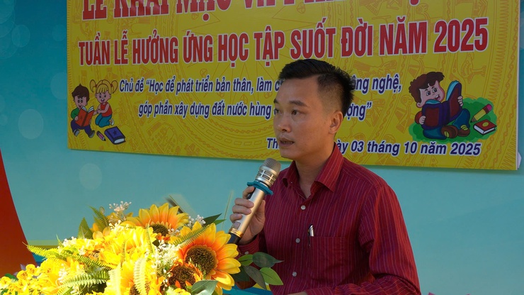 Thanh Oai phát động Tuần lễ học tập suốt đời- Ảnh 7.