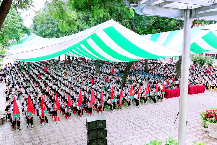 UBND xã Thư Lâm tổ chức Lễ khai mạc Tuần lễ hưởng ứng học tập suốt đời năm 2025 với chủ đề “ Học để phát triển bản thân, làm chủ tri thức và công nghệ, góp phần xây dựng đất nước hùng cường, thịnh vượng”.- Ảnh 4.