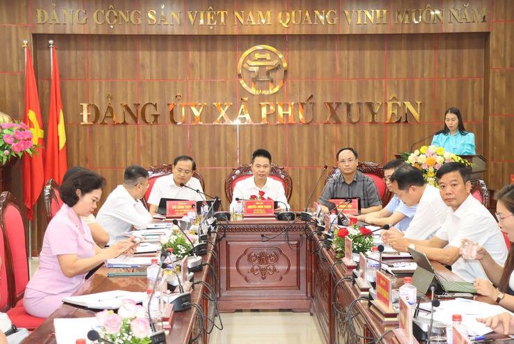 Hội nghị lần thứ ba Ban chấp hành Đảng bộ xã Phú Xuyên khoá I , nhiệm kỳ 2025 – 2030- Ảnh 3.