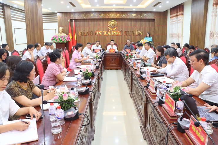 Hội nghị lần thứ ba Ban chấp hành Đảng bộ xã Phú Xuyên khoá I , nhiệm kỳ 2025 – 2030- Ảnh 1.