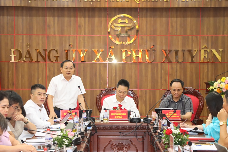 Hội nghị lần thứ ba Ban chấp hành Đảng bộ xã Phú Xuyên khoá I , nhiệm kỳ 2025 – 2030- Ảnh 9.