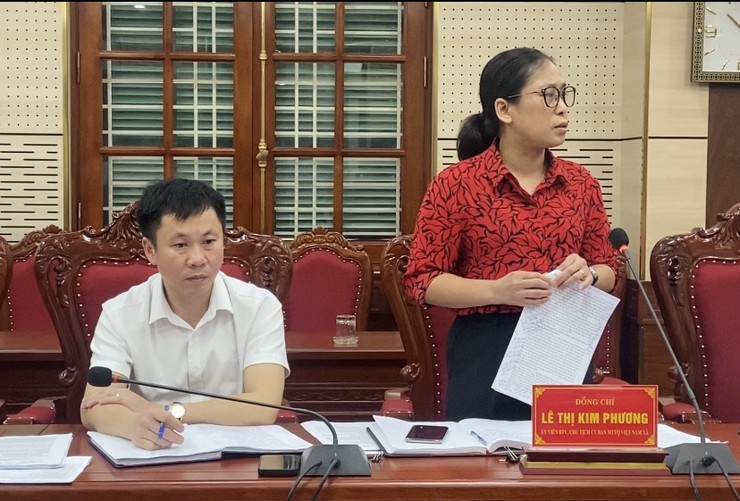 BTV Đảng uỷ xã Phúc Thọ nghe báo cáo công tác xây dựng Đảng, hệ thống chính trị quý III/2025- Ảnh 4.