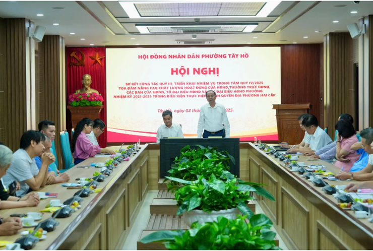 Tây Hồ: nâng cao chất lượng hoạt động HĐND trong thực hiện chính quyền địa phương hai cấp- Ảnh 4.
