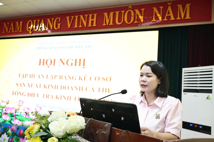 Tập huấn lập bảng kê sản xuất kinh doanh cá thể Tổng điều tra kinh tế năm 2026.- Ảnh 1.