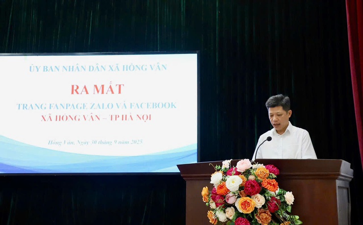 XÃ HỒNG VÂN RA MẮT TRANG ZALO VÀ FACEBOOK “ XÃ HỒNG VÂN – TP HÀ NỘI”- Ảnh 2.