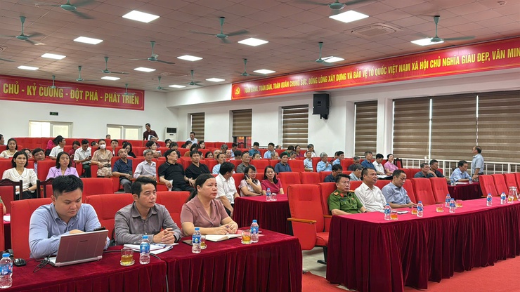 UBKT Đảng ủy phường Xuân Phương tổ chức hội nghị tập huấn nghiệp vụ công tác kiểm tra, giám sát năm 2025- Ảnh 1.