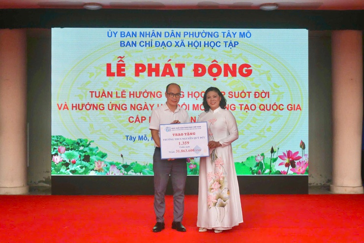 Tây Mỗ khai mạc “Tuần lễ hưởng ứng học tập suốt đời” năm 2025 và hưởng ứng Ngày hội đổi mới sáng tạo quốc gia- Ảnh 4.