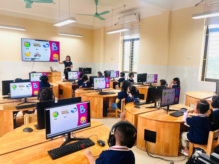 Các nhà trường hưởng ứng tháng hành động chuyển đổi số Quốc gia- Ảnh 3.