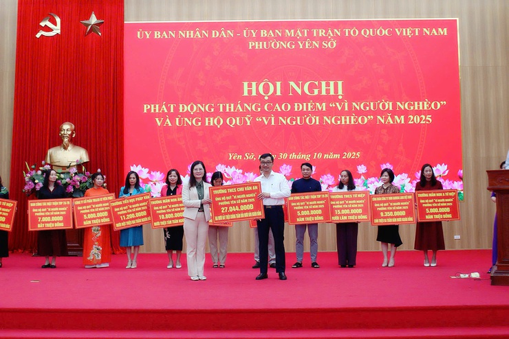 Phường Yên Sở chung tay vì người nghèo- Ảnh 2.