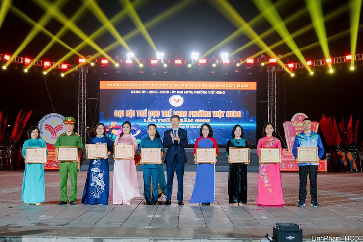 Khai mạc Đại hội Thể dục Thể thao phường Việt Hưng lần thứ I - năm 2025- Ảnh 12.