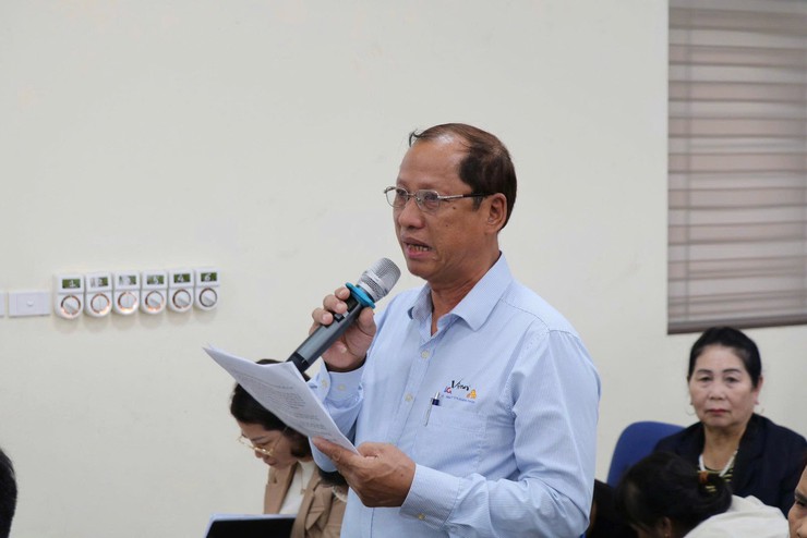 PHƯỜNG LĨNH NAM TỔ CHỨC HỘI NGHỊ ĐỐI THOẠI TRỰC TIẾP GIỮA NGƯỜI ĐỨNG ĐẦU CẤP ỦY, CHÍNH QUYỀN VỚI MTTQ, CÁC TỔ CHỨC CHÍNH TRỊ XÃ HỘI VÀ NHÂN DÂN TRÊN ĐỊA BÀN PHƯỜNG NĂM 2025- Ảnh 8.