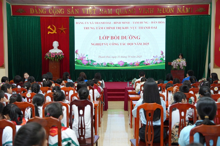 Bồi dưỡng nghiệp vụ công tác Đội năm 2025- Ảnh 1.