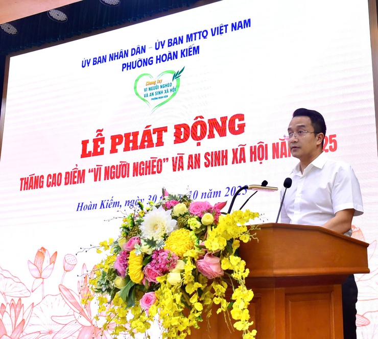 PHƯỜNG HOÀN KIẾM TIẾP NHẬN 1,495 TỶ ĐỒNG TỪ CÁC CƠ QUAN, ĐƠN VỊ ỦNG HỘ QUỸ “VÌ NGƯỜI NGHÈO”- Ảnh 4.