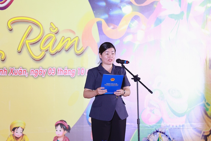 Tưng bừng đêm hội trăng rằm phường Thanh Xuân- Ảnh 3.