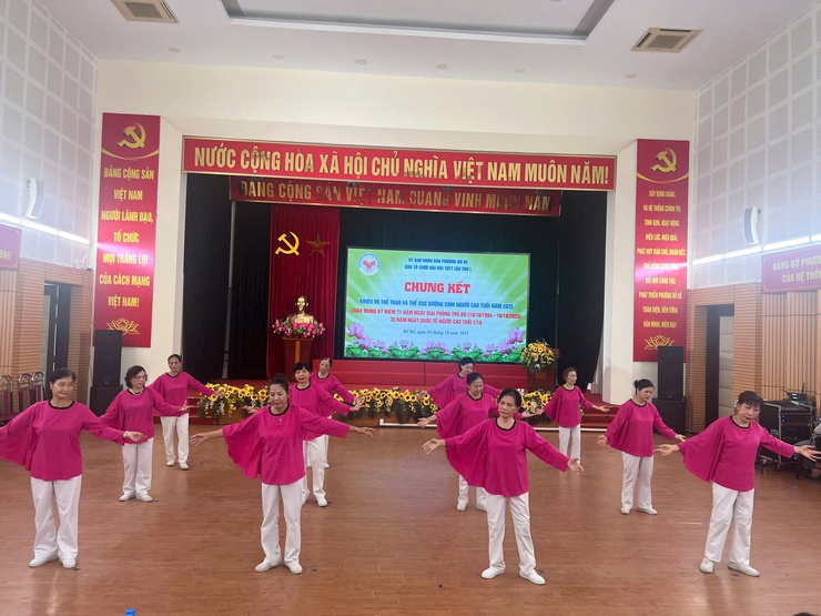 Phường Bồ Đề tổ chức giải thể thao dành cho người cao tuổi trong khuôn khổ Đại hội Thể dục thể thao lần thứ I - Ảnh 7.