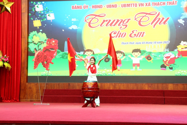Xã Thạch Thất tổ chức Chương trình Trung thu cho em năm 2025- Ảnh 11.