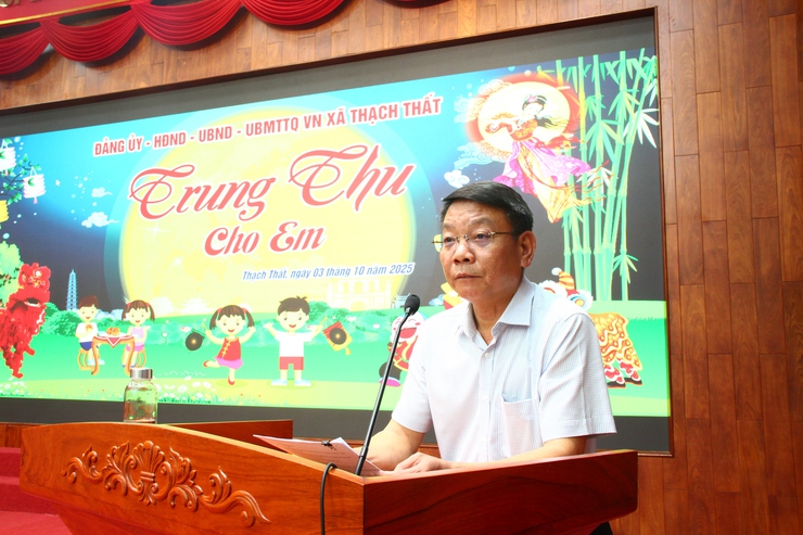 Xã Thạch Thất tổ chức Chương trình Trung thu cho em năm 2025- Ảnh 1.