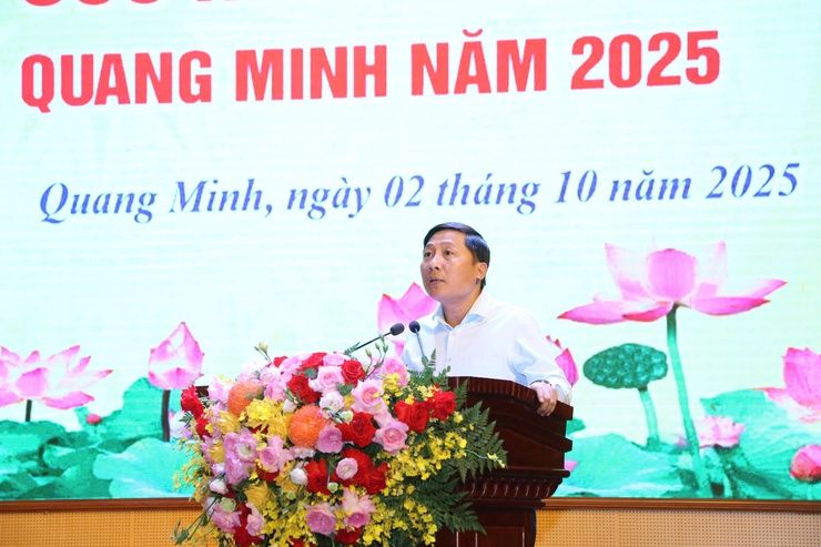 Toàn dân xã Quang Minh được khám, quản lý sức khỏe miễn phí- Ảnh 9.